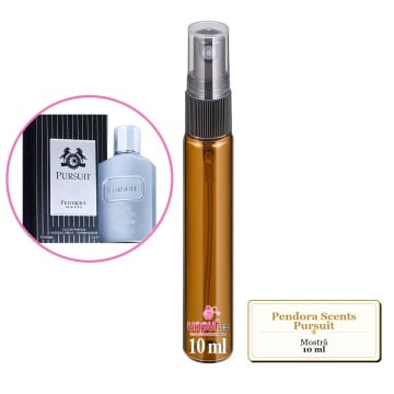 Mostra fiola din Parfumul Pendora Scents Pursuit, decant sticla cu pulverizator