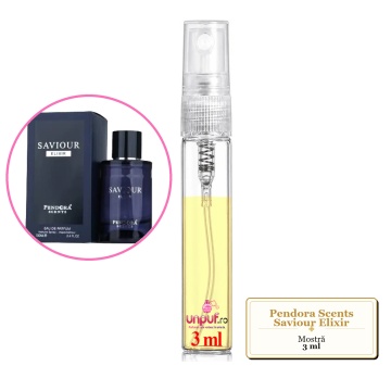 Mostra fiola din Parfumul Pendora Scents Saviour Elixir, decant sticla cu pulverizator - Img 3