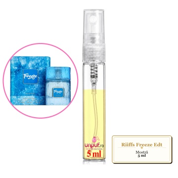 Mostra fiola din Parfumul Riiffs Freeze Edt, decant sticla cu pulverizator - Img 4