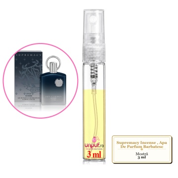 Mostra fiola din Parfumul Supremacy Incense, Apa De Parfum Barbatesc, decant sticla cu pulverizator - Img 2