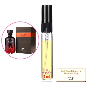 Mostra fiola din Parfumul Tad Angel Spectra Homme Edp, decant sticla cu pulverizator