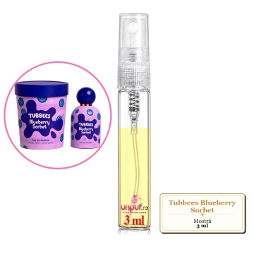 Mostra fiola din Parfumul Tubbees Blueberry Sorbet, decant sticla cu pulverizator - Img 3