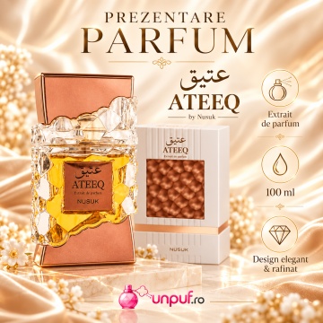 Nusuk Ateeq – Parfum Extract de parfum 100 ml, unisex - Img 3