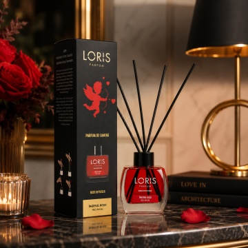 Odorizant de Cameră cu Bețișoare Parfumate Loris Parfum Îngerul Roșu, 120 ml, Esență Red Angel, Miros Elegant și Persistent - Img 6