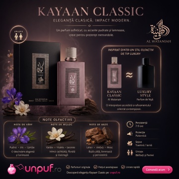 Parfum Al Wataniah Kayaan Classic 100 ml ,arăbesc , Bărbat, Damă, Unisex - Img 8