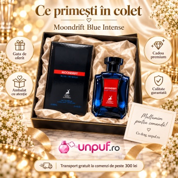 Parfum Alhambra Moondrift Blue Intense 100ml, Parfum Arabesc original Bărbați - Img 3