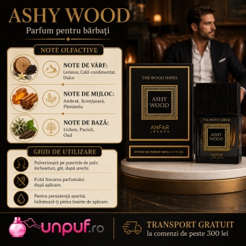 Parfum Anfar London Ashy Wood Extract 100 ml - Img 9