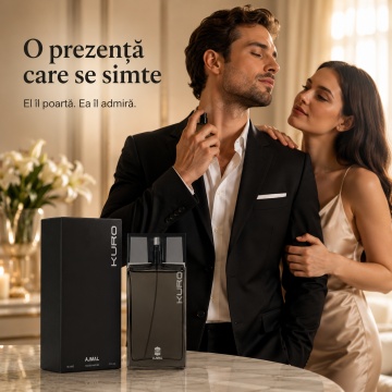 Parfum Arăbesc Ajmal Kuro 90 ml, Damă, edp - Img 5