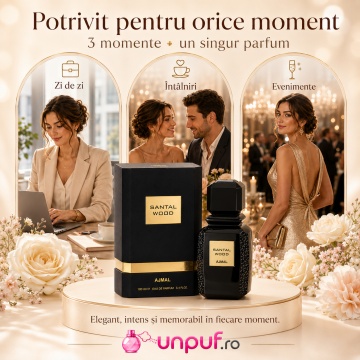 Parfum Arăbesc Ajmal Santal Wood 100 ml, Damă, edp - Img 6