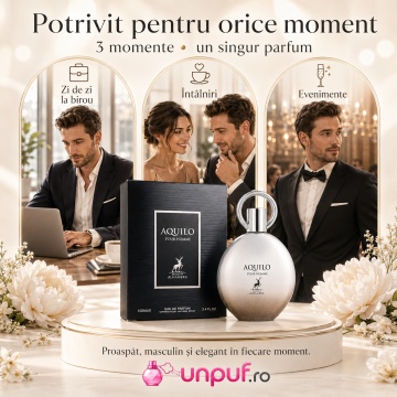 Parfum Arăbesc Alhambra Aquilo Pour Homme Maison Alhambra 100 ml, Apă de Parfum Bărbați, Aromă Aromatic Lemnoasă, Inspirat Aqua Pour Homme - Img 6