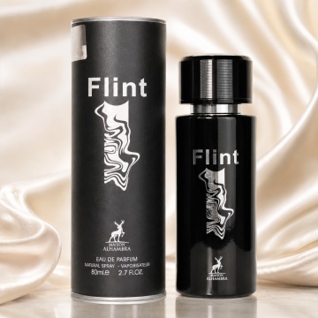 Parfum Arăbesc Alhambra Flint Maison Alhambra 80 ml, Apă de Parfum Unisex, Damă și Bărbat, Aromă Fresh Lemnoasă, Inspirat Paco Rabanne
