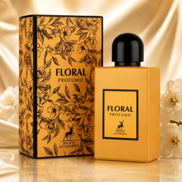 Parfum Arăbesc Alhambra Floral Profumo Maison Alhambra 100 ml, Apă de Parfum Damă, Aromă Floral Fructată, Inspirat Gucci Bloom