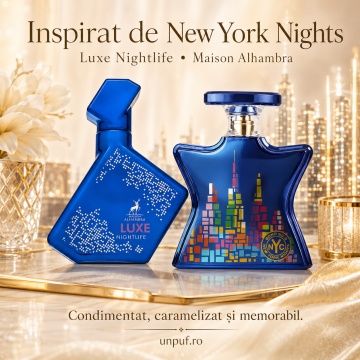 Parfum Arăbesc Alhambra Luxe Nightlife Maison Alhambra 100 ml, Apă de Parfum Bărbați, Aromă Oriental Ambrată, Inspirat New York Nights - Img 8