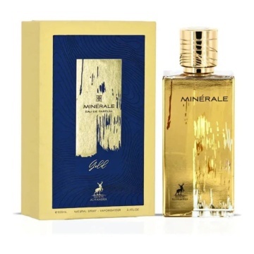 Parfum Arăbesc Alhambra Minerale Gold Maison Alhambra 100 ml, Apă de Parfum Unisex, Damă și Bărbat, Aromă Mineral Oriental Ambrată, Inspirat Ganymede - Img 11