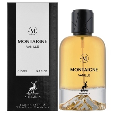 Parfum Arăbesc Alhambra Montaigne Vanille 100 ml, Apă de Parfum Damă, Maison Alhambra, Inspirat Roses Vanille, Aromă Oriental Vanilată cu Bergamotă, Condimente Moi, Tonka, Caramel, Flori Albe, Ambră, Lemn de Santal, Mosc și Vanilie - Img 11