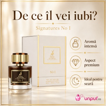 Parfum Arăbesc Alhambra Signatures No. I Maison Alhambra 50 ml, Apă de Parfum Unisex, Damă și Bărbat, Aromă Lemnoasă cu Piele și Tabac - Img 9