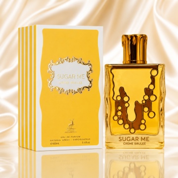 Parfum Arăbesc Alhambra Sugar Me Creme Brulee Maison Alhambra 100 ml, Apă de Parfum Damă, Aromă Gurmand Dulce, Inspirat Escapade Gourmande