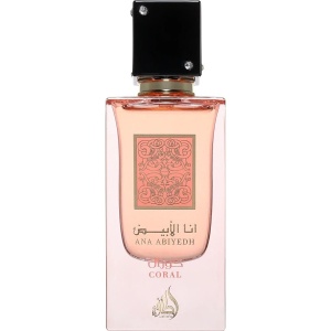 Parfum Arăbesc Ana Abiyedh Coral Lattafa 60 ml, Apă de Parfum Unisex, Aromă Floral Fructată cu Pepene Roșu, Piersică, Portocală, Cocos, Vanilie și Mosc - Img 12