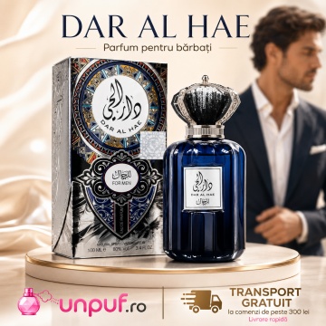 Parfum Arăbesc Ard Al Zaafaran Dar Al Hae For Men 100 ml, Apă de Parfum Bărbat, Inspirat Allure Homme Sport, Aromă Aromatic Lemnoasă cu Grapefruit, Bergamotă, Piper, Lavandă, Note Acvatice, Ambră, Cedru, Mosc și Vetiver - Img 10