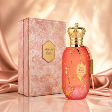 Parfum Arăbesc Armaf Eter Desert Rose 100 ml, Apă de Parfum Damă, Aromă Floral Orientală Inspirată de Oud Satin Mood