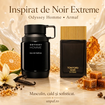 Parfum Arăbesc Armaf Odyssey Pour Homme 100 ml, Apă de Parfum Bărbat, Aromă Oriental Ambrată, Caldă, Condimentată și Sofisticată Inspirată de Noir Extreme - Img 8