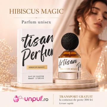 Parfum Arăbesc Artisan Perfumery Hibiscus Magic Fragrance World 80 ml, Apă de Parfum Unisex, Damă și Bărbat, Aromă Aromatic Orientală cu Citrice, Condimente, Note Proaspete, Flori Albe, Lavandă, Note Calde, Cedru, Ambră și Mosc - Img 10