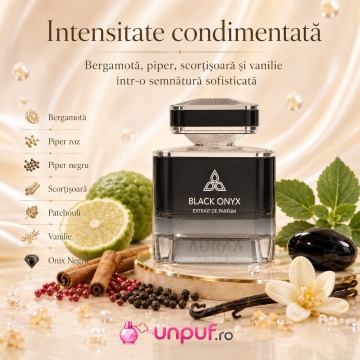 Parfum Arabesc Auraa Desire Black Onyx Extrait De Parfum 100 Ml - Img 8