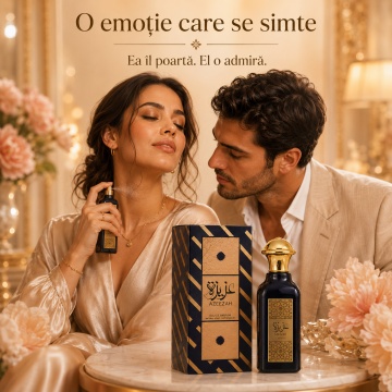 Parfum Arăbesc Azeezah Lattafa 100 ml, Apă de Parfum Damă, Inspirat Good Girl, Aromă Florală Feminină cu Lămâie, Miere, Trandafir Taif, Boabe de Tonka, Citrice, Ambră, Iasomie, Note Lemnoase și Vanilie - Img 5