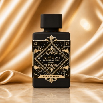 Parfum Arăbesc Bade’e Al Oud For Glory Lattafa 100 ml, Apă de Parfum Unisex, Aromă Oriental Lemnoasă cu Lavandă, Nucșoară, Șofran, Lemn de Agar Oud, Paciuli și Mosc - Img 2