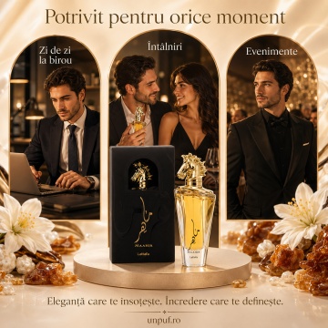 Parfum Arabesc Bărbați Maahir Gold Lattafa, Eau de Parfum 100 ml, Masculin, Ambrat Lemnos Vanilat, Santal, Vanilie - Img 8