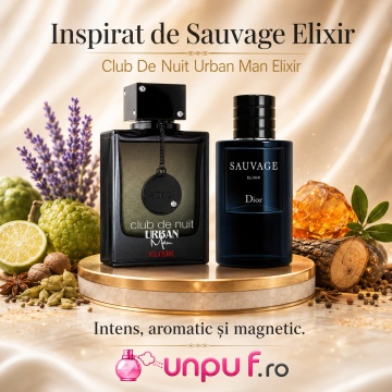 Parfum Arăbesc Club De Nuit Urban Man Elixir Armaf 105 ml, Apă de Parfum Bărbat, Aromă Oriental Fougere, Intensă, Aromatică și Masculină, Inspirată de Sauvage Dior - Img 8