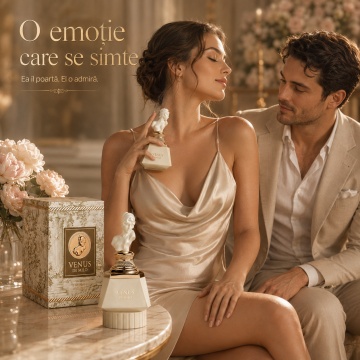 Parfum Arăbesc Damă Venus De Milo French Avenue 100 ml, Apă de Parfum, Inspirat de Stellar Times Louis Vuitton, Aromă Florală Luminoasă și Catifelată cu Flori Albe, Citrice, Vanilie, Caramel, Mosc, Note Pudrate, Ambră, Lemn de Cedru și Note Calde - Img 5