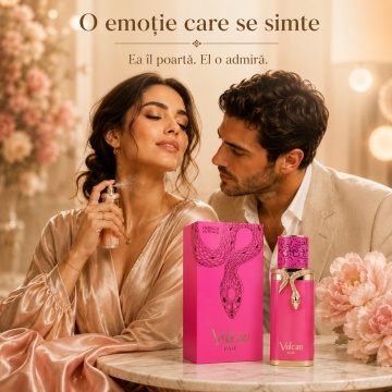 Parfum Arăbesc Damă Vulcan Baie French Avenue 100 ml, Apă de Parfum, Inspirat de Pink Boa Stephen Humbert Lucas, Aromă Fructată Dulce și Memorabilă cu Coacăze Negre, Mure, Bergamotă, Zmeură, Vodcă, Busuioc, Mosc, Lemn de Santal și Piersică - Img 5