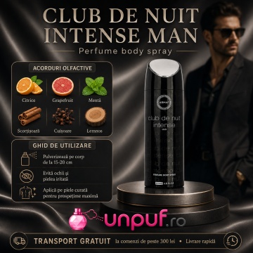 Parfum Arăbesc Deodorant Club De Nuit Intense 200 Ml - Img 8