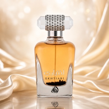 Parfum Arăbesc Ekhtiari Lattafa 100 ml, Apă de Parfum Damă, Aromă Aromatic Fougere cu Fructe, Mandarină, Gardenie, Iasomie, Boabe de Tonka, Mosc și Vanilie - Img 2