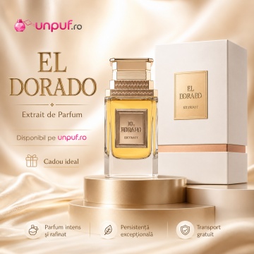 Parfum Arăbesc El Dorado Extract de Parfum 100 ml, Extrait de Parfum Bărbați, French Avenue, Inspirat Ganymede, Aromă Lemnos Ambrată Opulentă cu Bergamotă, Condimente Aurii, Șofran, Rășini, Lemn de Santal, Trandafir, Oud, Ambră, Piele și Vanilie - Img 10