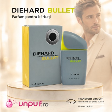 Parfum Arăbesc Estiara Die Hard Bullet With Sleeve 100 ml, Unisex, Damă, Bărbat, edp