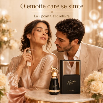 Parfum Arăbesc Fierte French Avenue 80 ml, Apă de Parfum Unisex, Damă și Bărbat, Inspirat Babycat, Aromă Oriental Condimentată cu Ambră, Condimente Calde, Vanilie, Fum, Acorduri Balsamice, Tutun, Note Lemnoase și Pudrate - Img 5