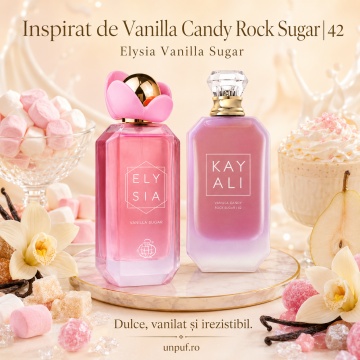 Parfum Arăbesc Fragrance World Elysia Vanilla Sugar 100 ml, Apă de Parfum Damă, Aromă Gurmand Dulce cu Caramel, Fructe Dulci, Zahăr, Praline, Flori Albe, Note Cremoase, Tonka, Ambră, Mosc și Vanilie - Img 8