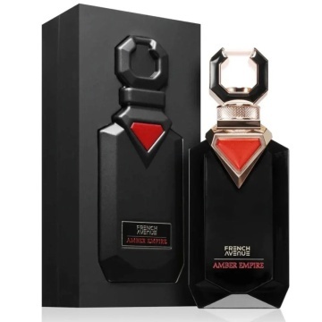 Parfum Arăbesc French Avenue Amber Empire 100 ml, Apă de Parfum Bărbați, Inspirat Blonde Amber Clive Christian, Aromă Oriental Ambrată Caldă cu Citrice, Condimente, Șofran, Rășini, Flori Albe, Note Balsamice, Cedru, Ambră, Mosc și Vanilie - Img 11