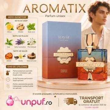 Parfum Arăbesc French Avenue Aromatix Teas Me 100 ml, Apă de Parfum Unisex, Damă și Bărbat, Inspirat Imagination Louis Vuitton, Aromă Aromatic Orientală Fresh Luminoasă cu Citrice, Ghimbir, Note Verzi, Ceai, Ierburi Aromatice, Flori Albe, Lavandă, Ambră, - Img 9