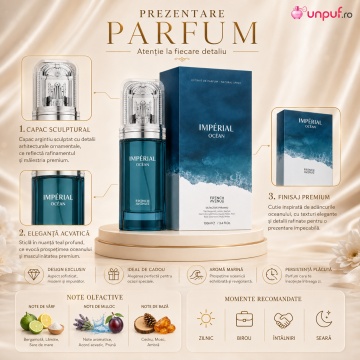 Parfum Arăbesc French Avenue Imperial Ocean Eau De Parfum 100 Ml - Img 3