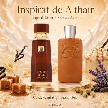 Parfum Arăbesc French Avenue Liquid Brun Limited Edition 150 ml, Extract de Parfum Unisex, Aromatic Oriental - Img 5