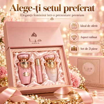 Parfum Arăbesc Gift Set Haya 100Ml + 12 Ml Hairmist - Img 10