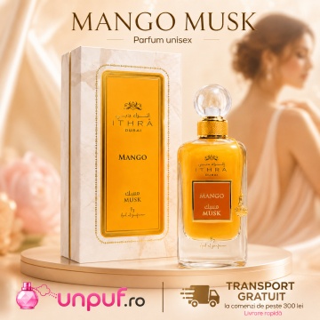 Parfum Arăbesc Ithra Mango Musk Ard Al Zaafaran 100 ml, Apă de Parfum Unisex Damă și Bărbat, Aromă Fructat Tropicală Inspirată de Eden Juicy Apple - Img 10