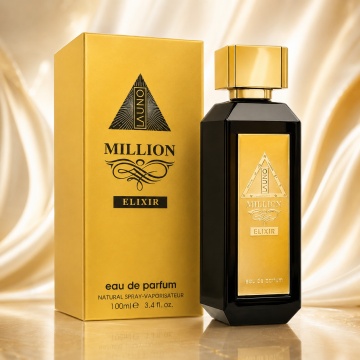 Parfum Arăbesc La Uno Million Elixir Fragrance World 100 ml, Apă de Parfum Bărbați, Aromă Lemnos Aromatică, Inspirat 1 Million Elixir Rabanne