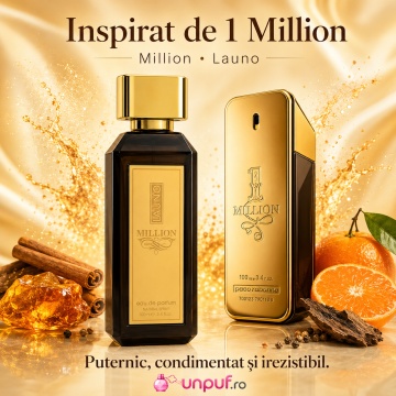 Parfum Arăbesc La Uno Million Le Parfum Fragrance World 100 ml, Apă de Parfum Bărbați, Aromă Pielărie Condimentată, Inspirat 1 Million Parfum Rabanne - Img 8