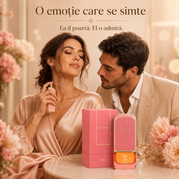 Parfum Arăbesc Lattafa Aristocrat Rose 75 ml, Apă de Parfum Bărbat, Aromă Floral Fructată cu Bergamotă, Grapefruit, Prună, Iasomie, Trandafir, Lemn de Santal, Tonka și Benzoină - Img 5