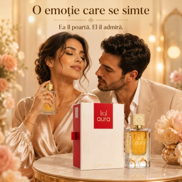 Parfum Arăbesc Lattafa Aura 100 ml, Apă de Parfum Unisex, Aromă Lemnoasă, Ambrată și Elegantă - Img 5