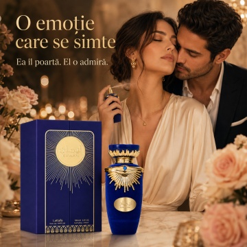 Parfum Arăbesc Lattafa Emaan 100 ml, Apă de Parfum Damă, Aromă Florală Luminoasă cu Bergamotă, Iasomie, Tuberoză și Vanilie - Img 5